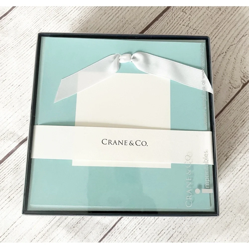 Crane 2 piece set baby boy printable birth announcements and thank you notes